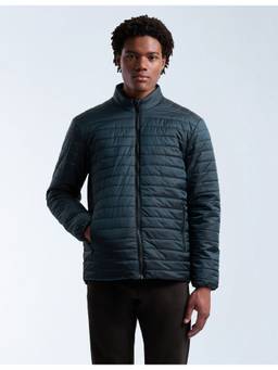 Flying Machine - Men's Solid Regular Fit Quilted Jacket