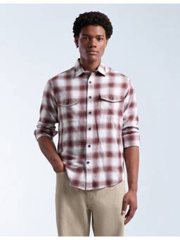 Flying Machine - Men's Plaid Checked Originals Shirt