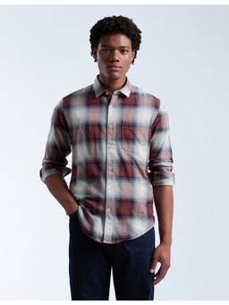 Flying Machine - Men's Plaid Checked Originals Shirt