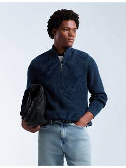 Flying Machine - Men's Patterned Knit Regular Fit Sweater