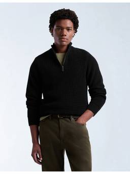 Flying Machine - Men's Patterned Knit Regular Fit Sweater