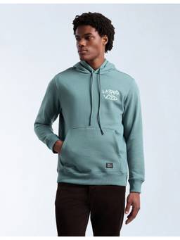 Flying Machine - Men's Typographic Applique Regular Fit Sweatshirt