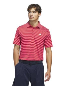 adidas - Men Performance Two-Colour Stripe Golf Polo T-Shirt
