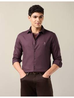 U.S. Polo Assn. Denim Co. - Men's Solid Regular Fit Shirt