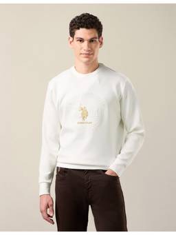 U.S. POLO ASSN. - Men's Brand Embossed Slim Fit Sweatshirt