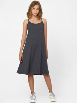 ONLY - Women Casual Wear Grey Dress
