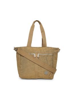 Baomi - CRINKLE Range Brown Color Soft Case Nylon Shoulder Bag