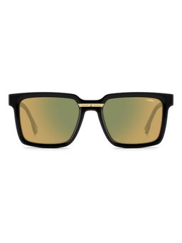 CARRERA - Yellow Lens Rectangle Black Full-Rim UV Protection Sunglasses (54)
