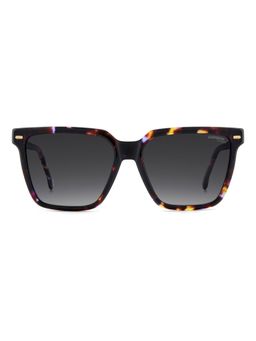 CARRERA - Grey Lens Rectangle Havana Full-Rim UV Protection Sunglasses (57)