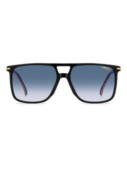 CARRERA - Blue Lens Navigator Black Full-Rim UV Protection Sunglasses (59)