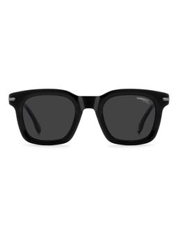 CARRERA - Grey Lens Square Black Full-Rim UV Protection Sunglasses (48)