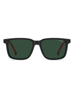 CARRERA - Green Lens Rectangle Black Full-Rim UV Protection Sunglasses (55)
