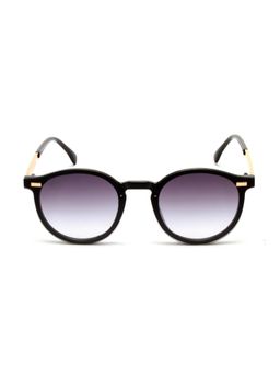 Mespee - Grey Round Full Plastic Stylish UV Protected Sunglasses (63)