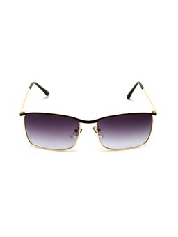 Mespee - Grey Full Rim Rectangular Stylish UV Protected Sunglasses (60)