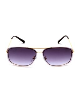 Mespee - Grey Rectangular Full Plastic Stylish UV Protected Sunglasses (65)