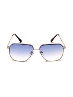 Mespee - Black Full Rim Pilot Stylish UV Protected Sunglasses (62)