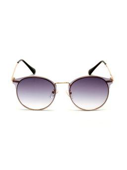 Mespee - Purple Full Rim Clubmaster Stylish UV Protected Sunglasses (52)