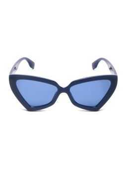 Mespee - Blue Cat Eye Full Plastic Stylish UV Protected Sunglasses (56)