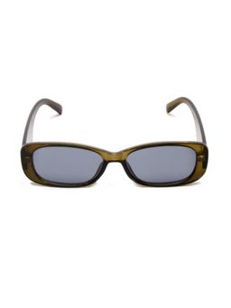 Mespee - Transparent Brown Rectangular Full Plastic Stylish UV Protected Sunglasses (53)