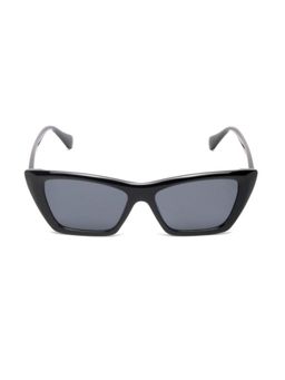 Mespee - Black Cat Eye Full Plastic Stylish UV Protected Sunglasses (52)