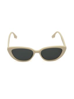 Mespee - Grey Cat Eye Full Plastic Stylish UV Protected Sunglasses (55)