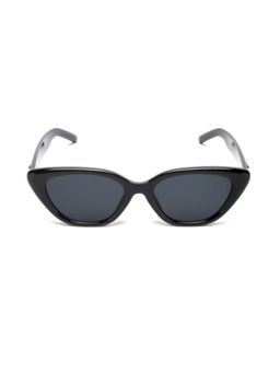 Mespee - Black Cat Eye Full Plastic Stylish UV Protected Sunglasses (54)