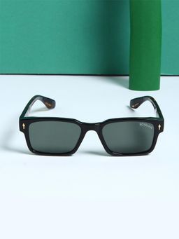 ROYALTAIL - UV Protected Green Colombo Rectangular Full Rim Sunglasses (50)
