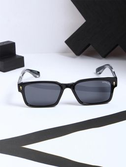 ROYALTAIL - UV Protected Clear Colombo Rectangular Full Rim Sunglasses (55)