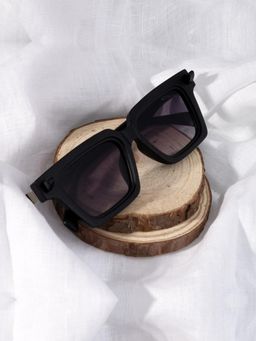 ROYALTAIL - Unisex Acetate Grey UV Protected Full Rim Retro Sunglasses (50)