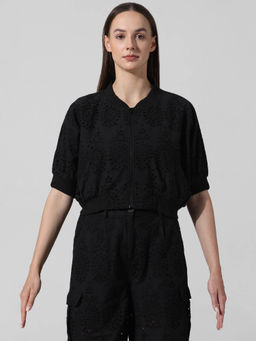 ONLY - Black Schiffli Jacket