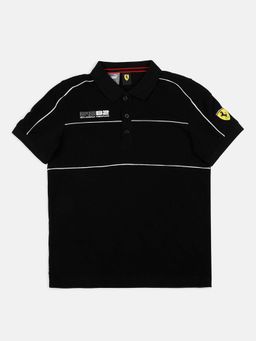 Puma - Ferrari Motorsport Race Unisex Kids Black T-Shirts