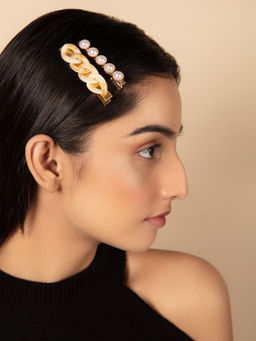 Twenty Dresses by Nykaa Fashion - Checking In With Style Hair Pin Set