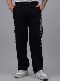 Free Authority - Official Dragon Ball Z Anime Printed Cotton Blend Black Trackpant