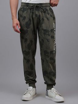 Free Authority - Official Harry Potter Printed Cotton Blend Green Jogger