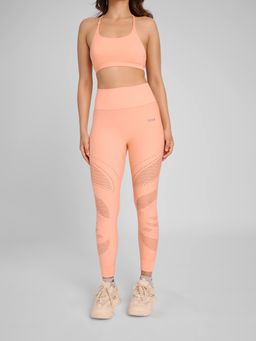 FEIER - Peach Aura Mesh Leggings