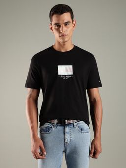 Tommy Hilfiger - Logo Regular Fit Cotton T-Shirt