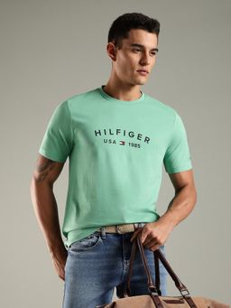 Tommy Hilfiger - Logo Regular Fit Cotton T-Shirt