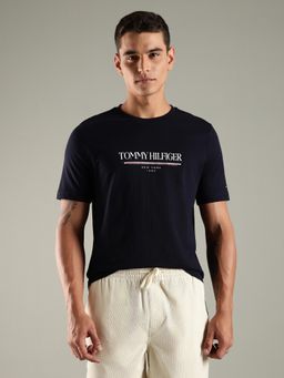Tommy Hilfiger - Logo Regular Fit Cotton T-Shirt