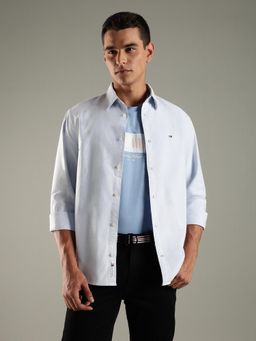 Tommy Hilfiger - Solid Regular Fit Cotton Shirt
