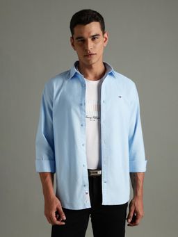 Tommy Hilfiger - Solid Regular Fit Cotton Shirt