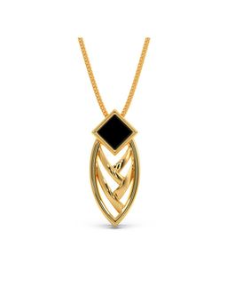 Candere by Kalyan Jewellers - BIS Hallmark 14k Yellow Gold Pendant for Women