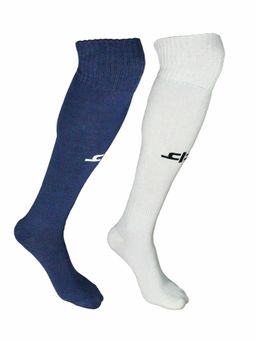 Heelium - Bamboo Football Multi-Color Socks for Men & Women, Odour Free, Pack of 2
