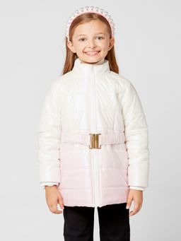 One Friday - Dual Tone Jacket with Belt (Set of 2)