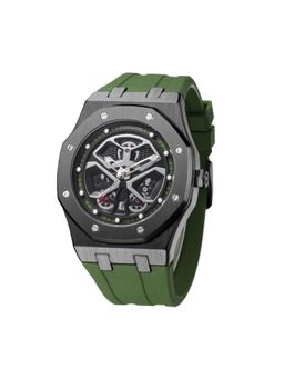 Giordano - Skeleton style Dial Analog Watch for Men - Black (M)