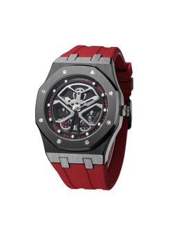 Giordano - Skeleton style Dial Analog Watch for Men - Black (M)