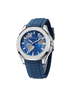 Giordano - Stylish World Map design Watch for men - Blue (M)