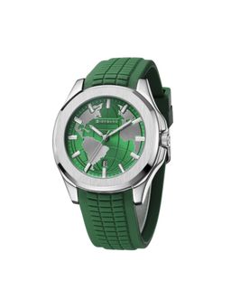 Giordano - Stylish World Map design Watch for men - Green (M)