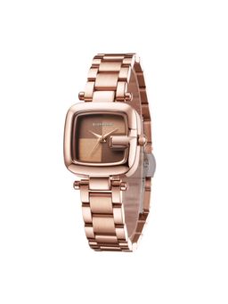 Giordano - Quartz Analog Watch for Women - Brown (M)