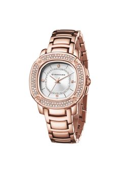 Giordano - Analog dress Watch for Women - White (M)