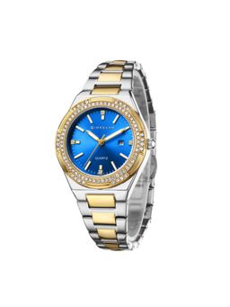 Giordano - Analog watch for women with Crystal Bezel - Blue (M)